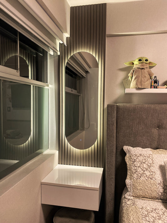 Sonia LED - espejo ovalado