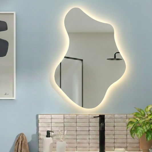 Kira LED - espejo curvo